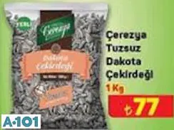 ÇEREZYA TUZSUZ DAKOTA ÇEKİRDEĞİ 1 KG